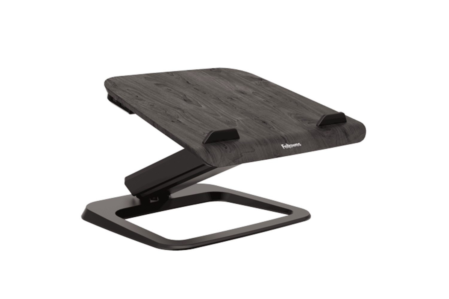 Hana Black Laptop Riser | Sleek Design, USB Ports & Adjustable Laptop Stand Fellowes 