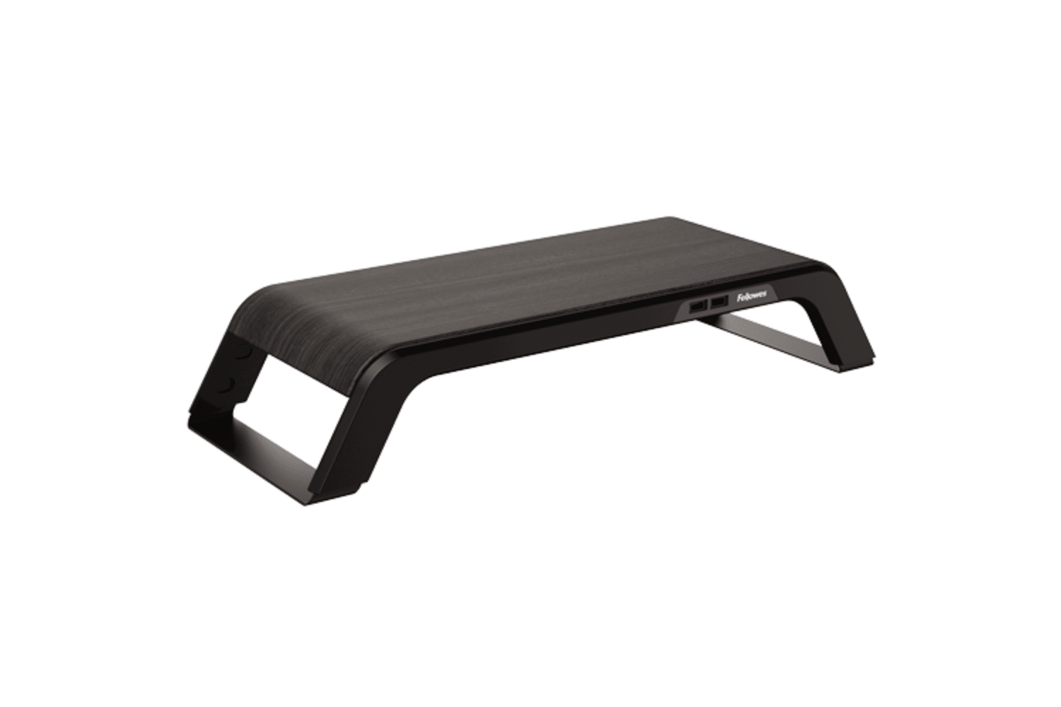 Hana Monitor Riser | Adjustable, Ergonomic Design with USB Ports Monitor Riser Fellowes 