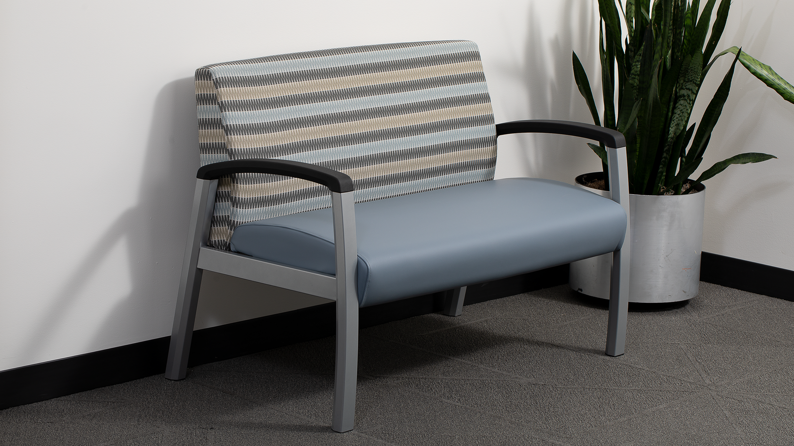 Aviera Healthcare Seating Collection | Durable Wood & Metal Waiting Room Chairs