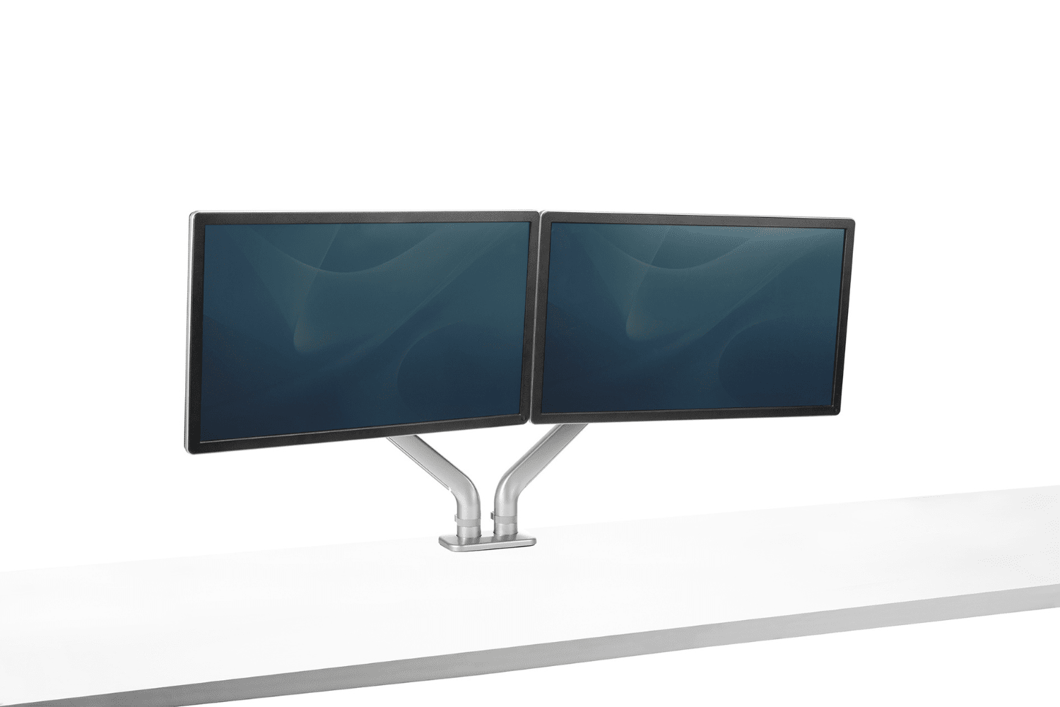 Kata 2 Series Dual Monitor Arm w/ Desk Clamp Dual Monitor Arm Fellows 