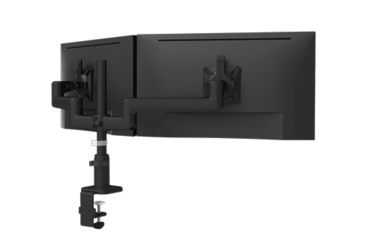 Kata EX2 Series Dual Monitor Arm | Adjustable, Durable & Versatile Dual Monitor Arm Fellowes 