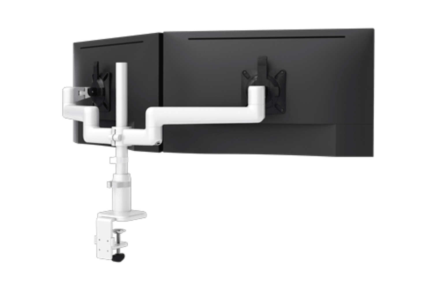 Kata EX2 Series Dual Monitor Arm | Adjustable, Durable & Versatile Dual Monitor Arm Fellowes 