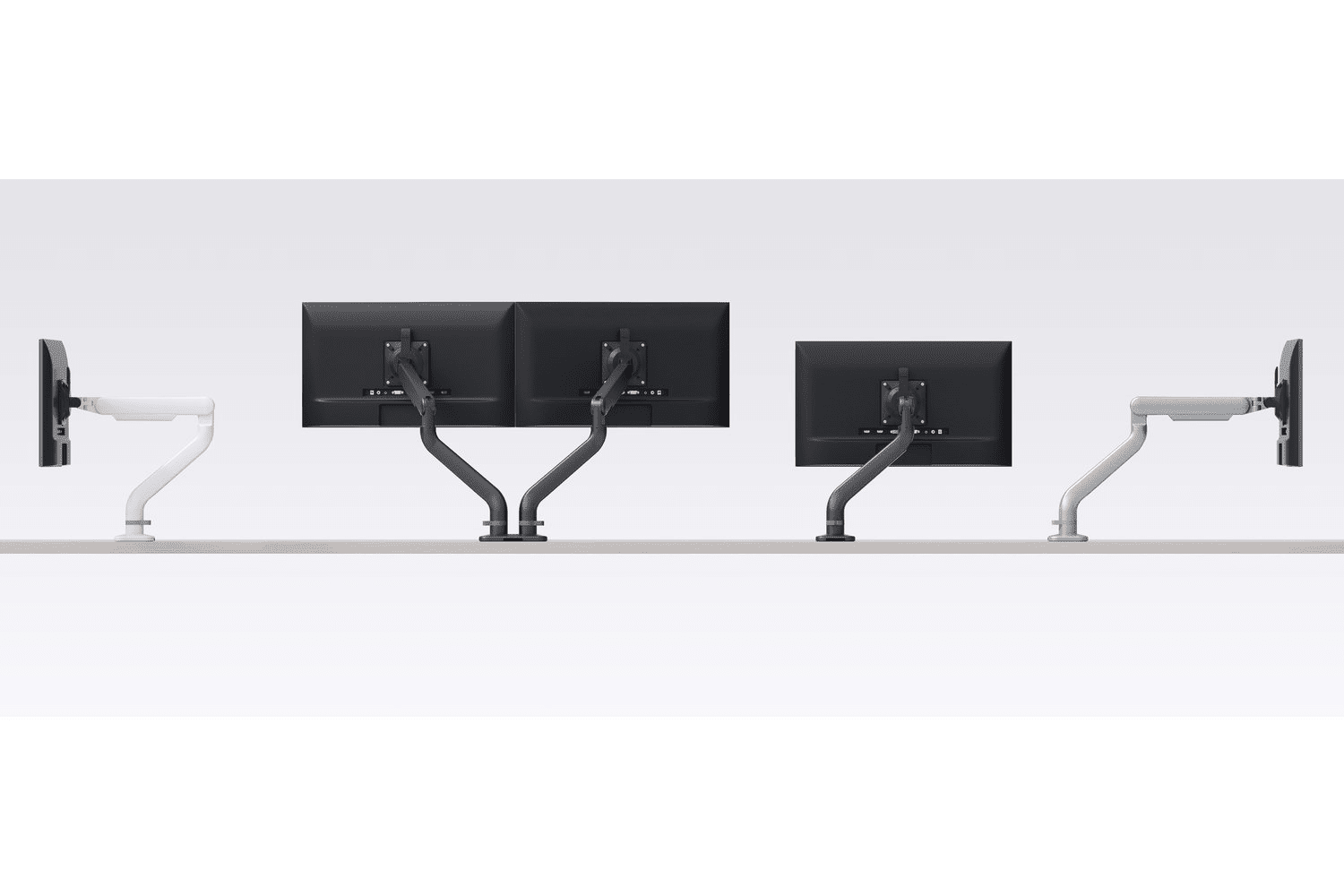 Kata Single Monitor Arm | Transform Your Compact Workspace Single Monitor Arm Fellowes 
