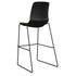 SitOnIt Mika Wire Rod Stool | Stackable & Upholstered Option