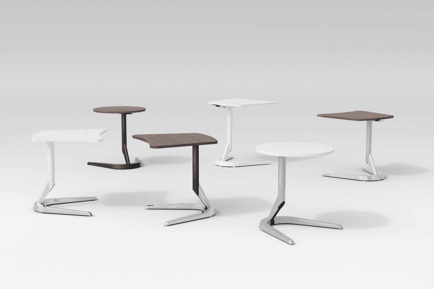 Motific Height Adjustable Tech Table | Lightweight, Sturdy & Versatile LapTop Table Fellowes 