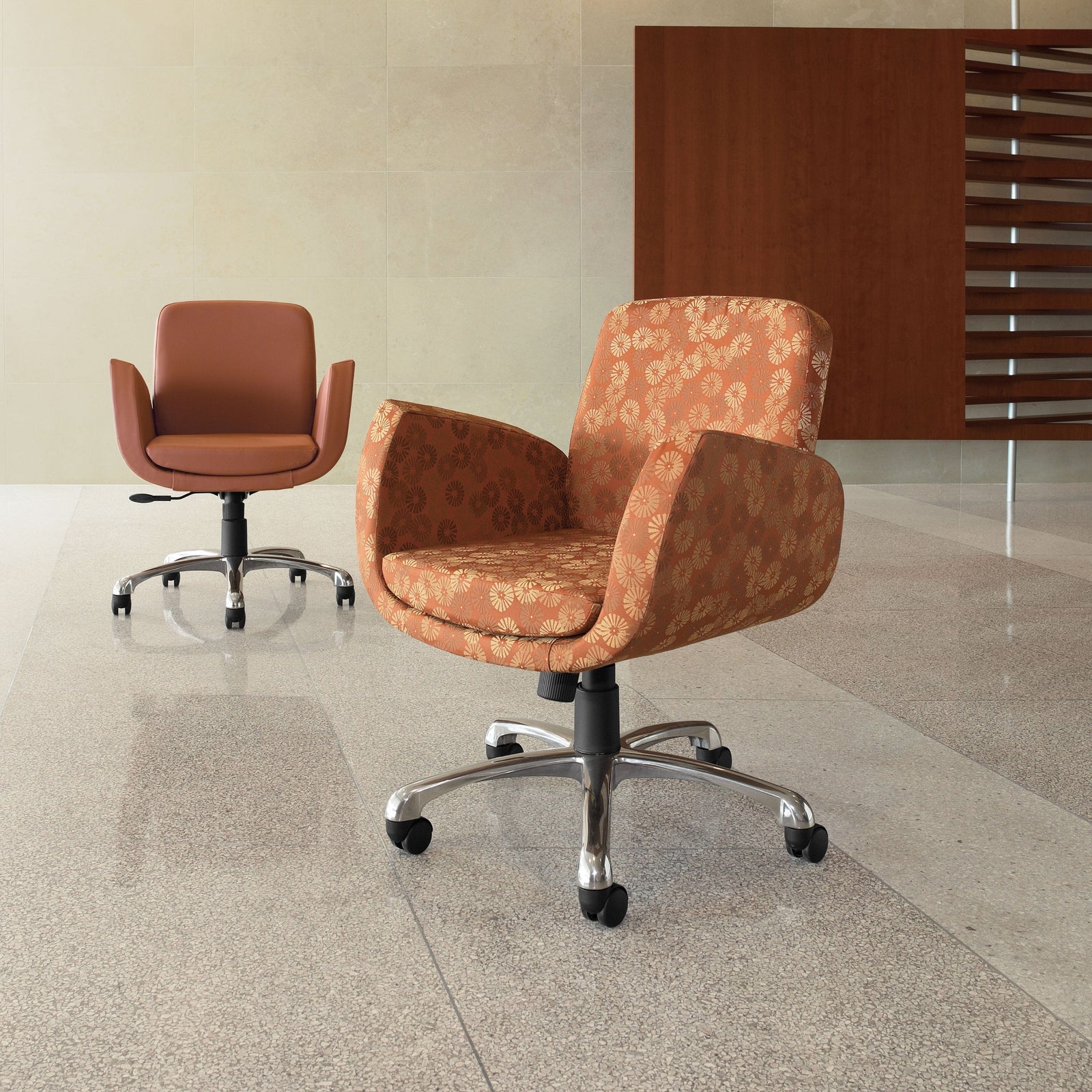 Move in Style: Kate Tilter & Swivel Armchairs – Chic. Agile. Affordable. Lounge Seating, Conference Chair Global Furniture Group 