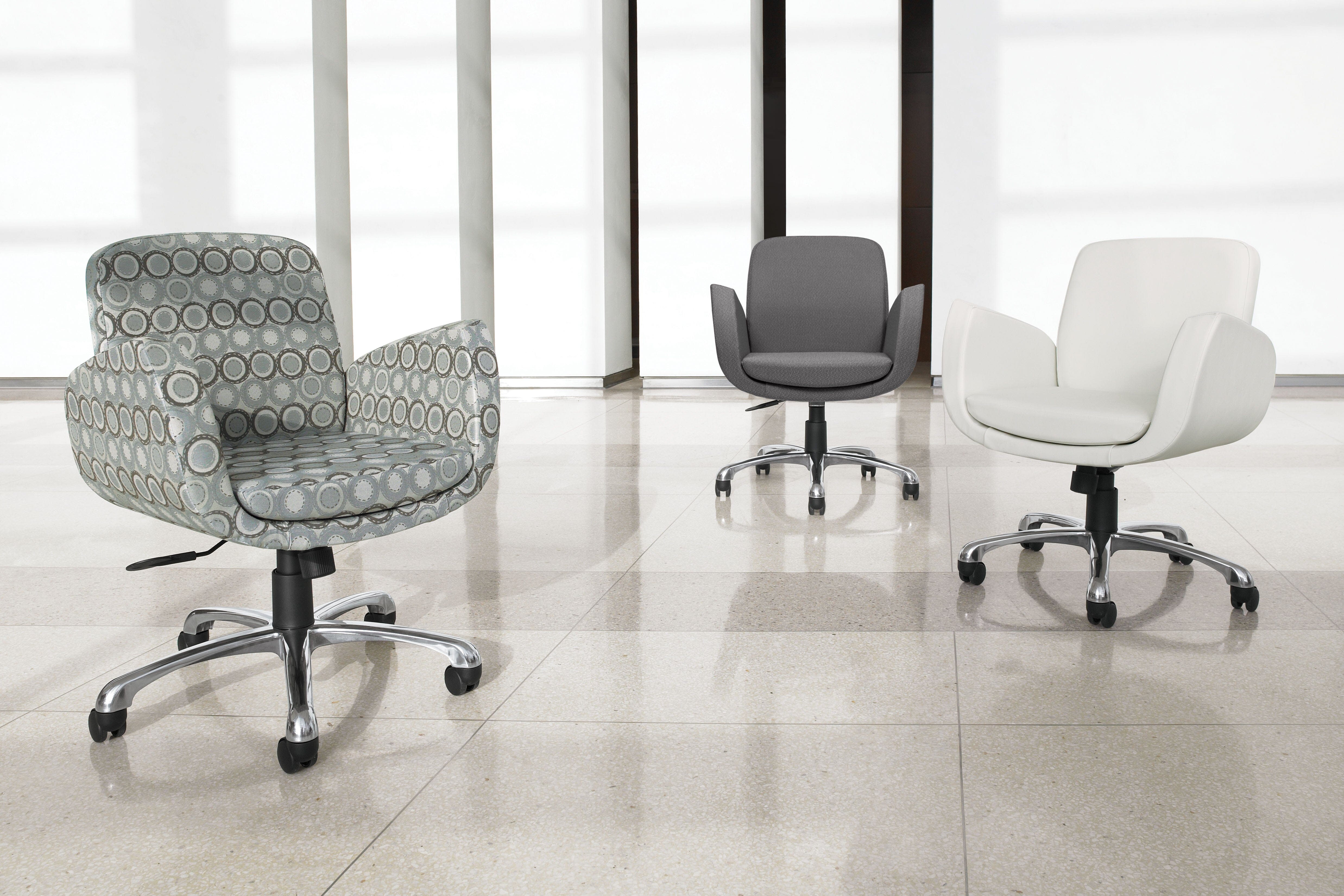 Move in Style: Kate Tilter & Swivel Armchairs – Chic. Agile. Affordable. Lounge Seating, Conference Chair Global Furniture Group 