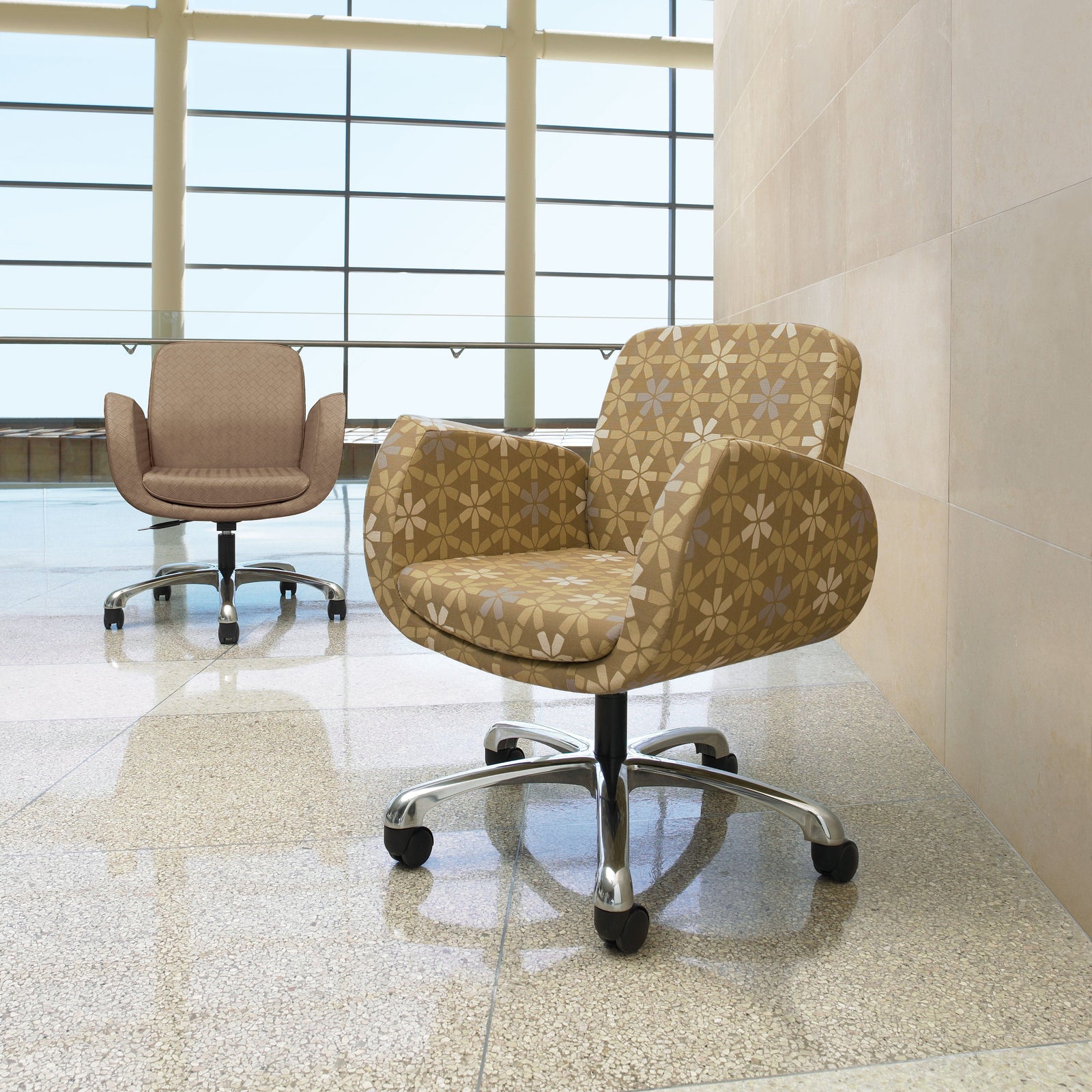 Move in Style: Kate Tilter & Swivel Armchairs – Chic. Agile. Affordable. Lounge Seating, Conference Chair Global Furniture Group 