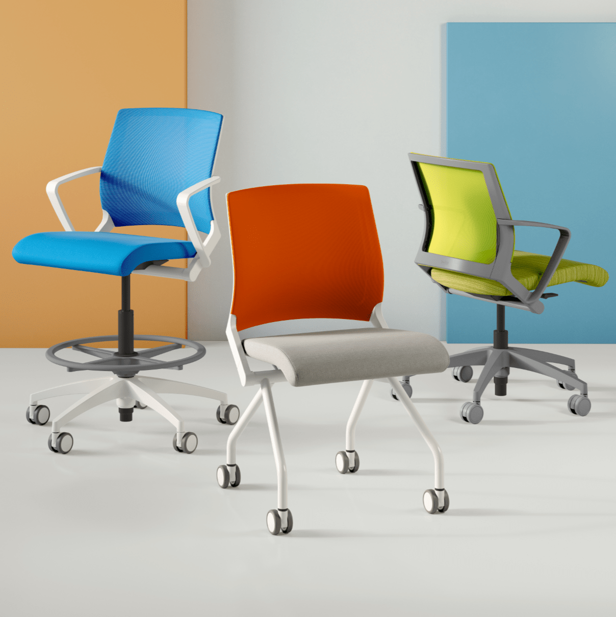 Movi Task Stool | Adaptable Seating Stools SitOnIt 