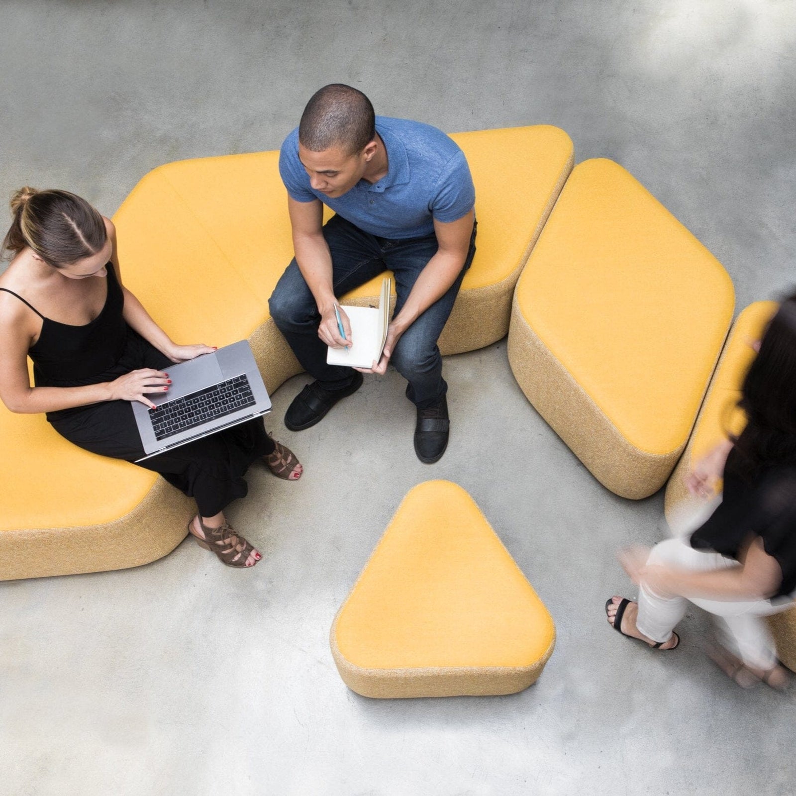 Nano Boomerang Ottoman Ottoman SitOnIt 