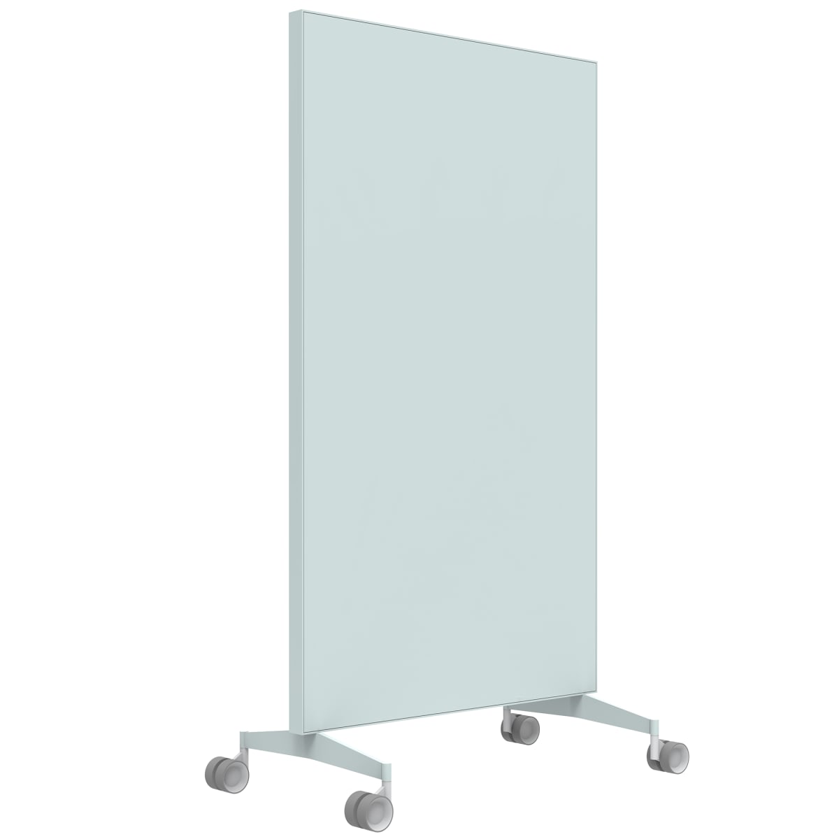 AX Mobile Double-Sided Glass Medical Charting Board