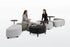 Rambler Ottoman: Mix-and-Match Shapes for Flexible, Inviting Environments Lounge Seating Global Furniture Group 