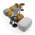 Rambler Ottoman: Mix-and-Match Shapes for Flexible, Inviting Environments Lounge Seating Global Furniture Group 