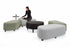 Rambler Ottoman: Mix-and-Match Shapes for Flexible, Inviting Environments Lounge Seating Global Furniture Group 