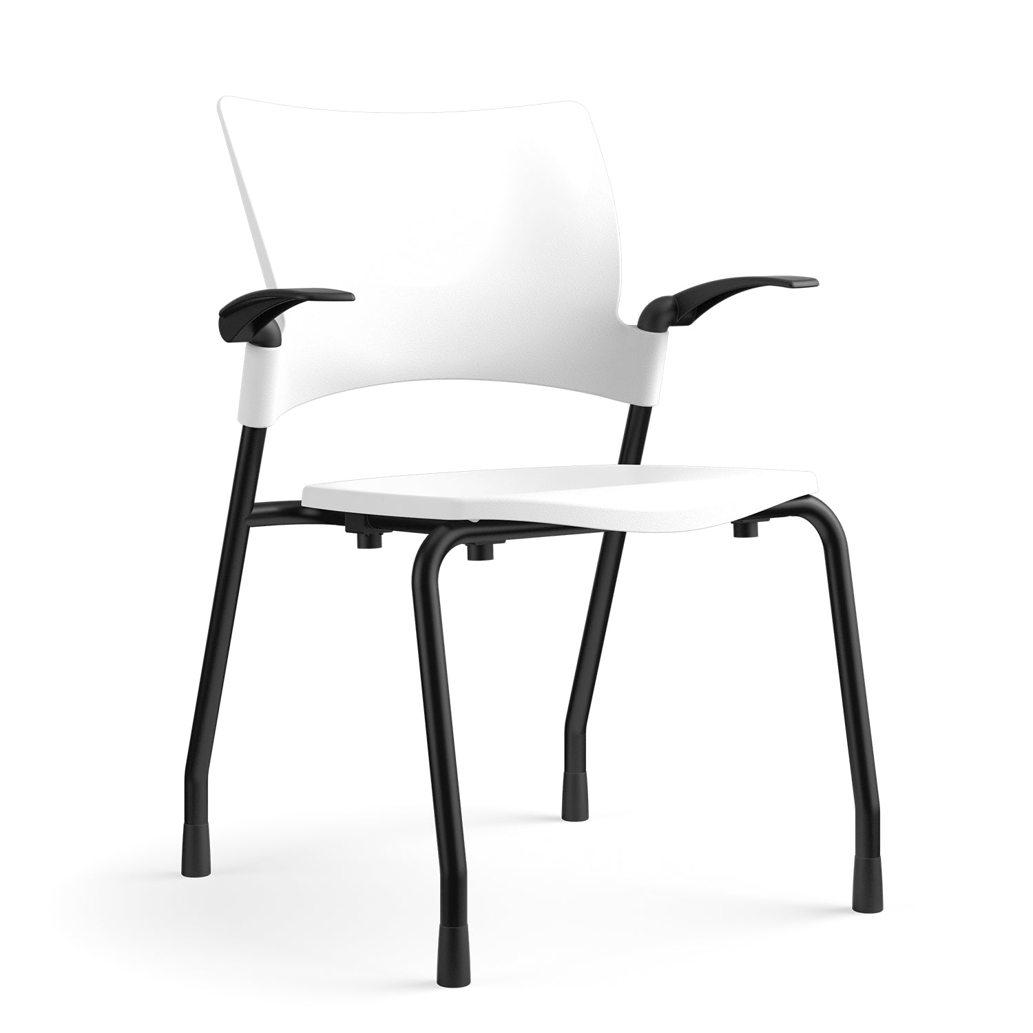 SitOnIt Relay 4 Leg Stack Chair | Durable Seating for Office, Conference & Healthcare