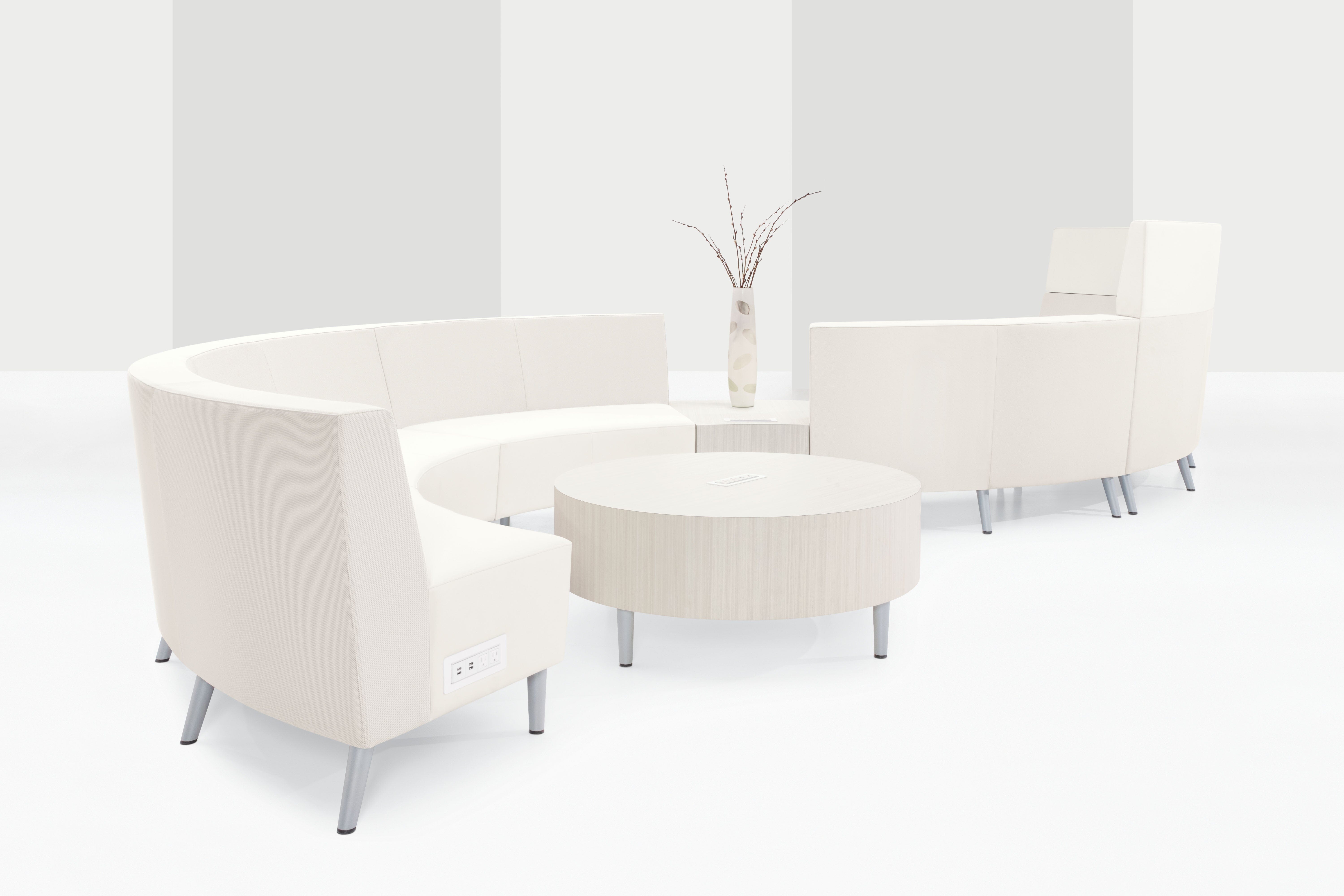 River & River+ Occasional Tables: Transform Workspaces | Global Coffee Table, End Table Global Furniture Group 