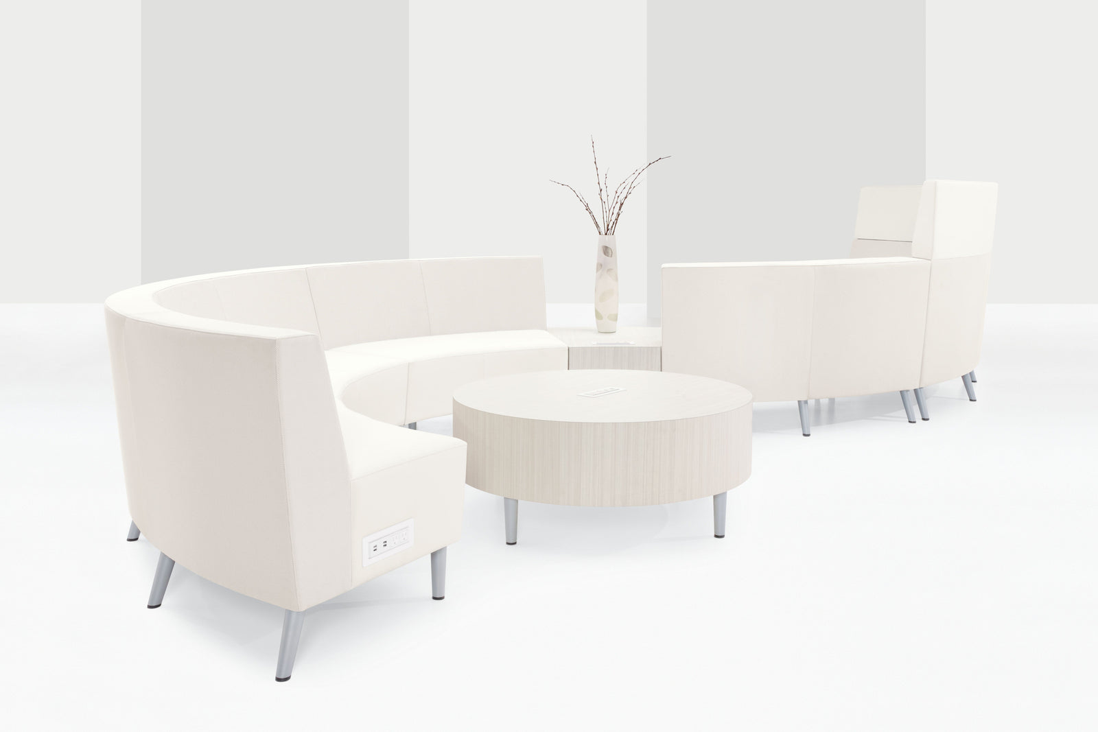 River & River+ Occasional Tables: Transform Workspaces | Global Coffee Table, End Table Global Furniture Group 