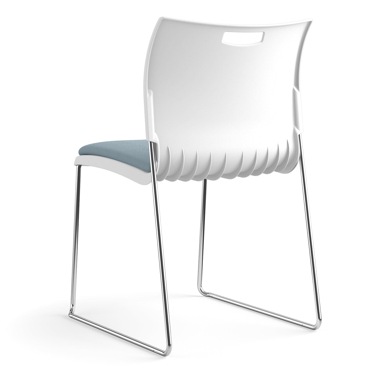Rowdy Sledbase Stack Chair Guest Chair, Cafe Chair, Stack Chair SitOnIt 