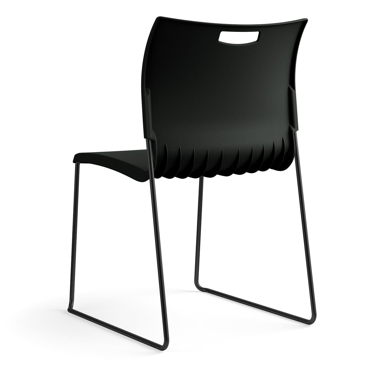 Rowdy Sledbase Stack Chair Guest Chair, Cafe Chair, Stack Chair SitOnIt 