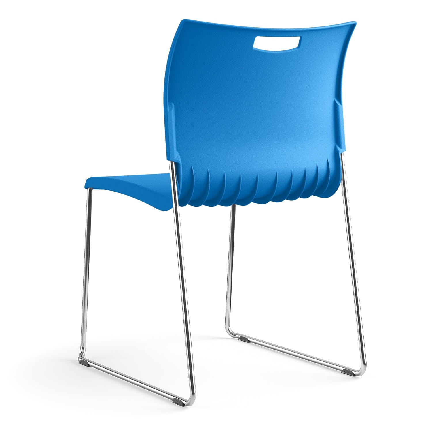 Rowdy Sledbase Stack Chair Guest Chair, Cafe Chair, Stack Chair SitOnIt 