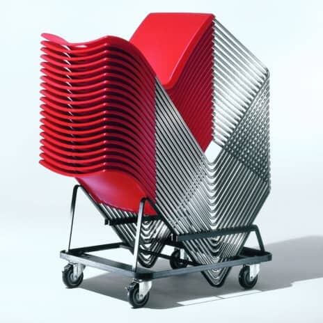 Rowdy Sledbase Stack Chair Guest Chair, Cafe Chair, Stack Chair SitOnIt 