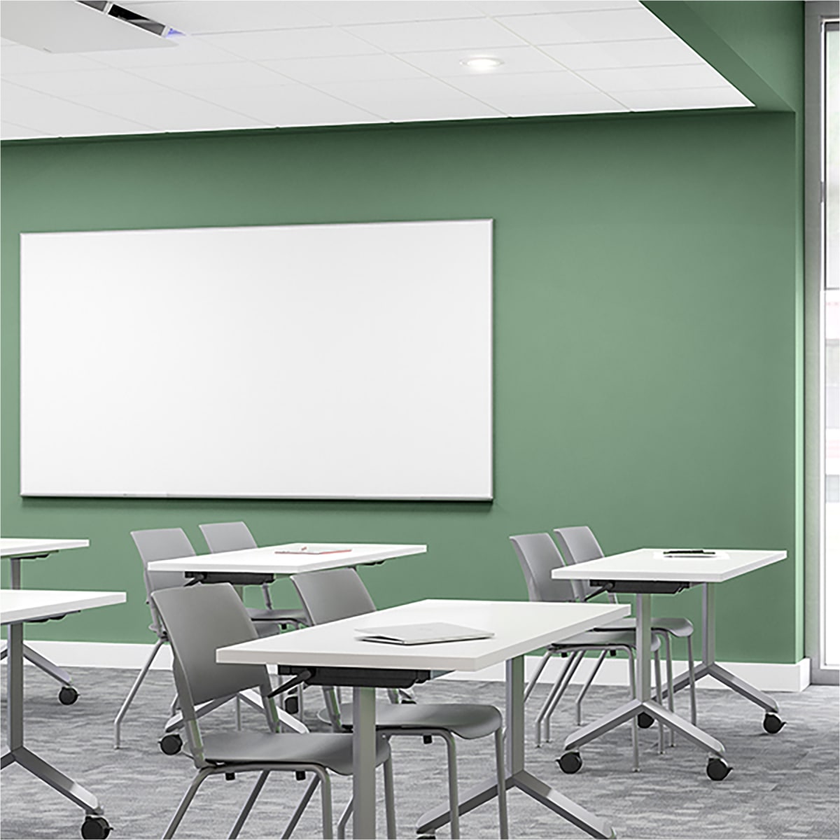MURO Clinical Magnetic Porcelain Communication Board