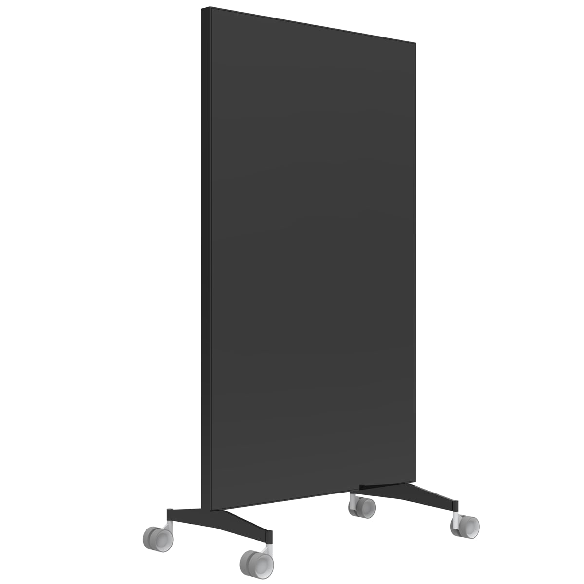 AX Mobile Double-Sided Glass Medical Charting Board