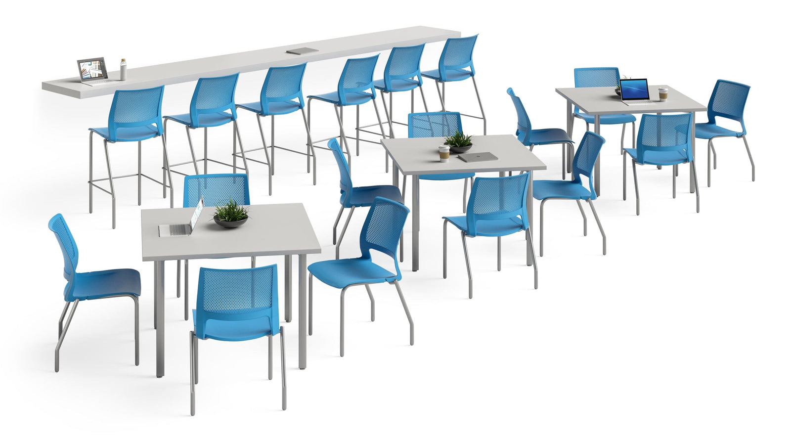 Tensor Table - Adaptable & Innovative Workspace Solution Multi-Purpose Table, Meeting Table, Conference Table, Training Table SitOnIt 