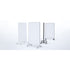AX Mobile Double-Sided Glass Medical Charting Board