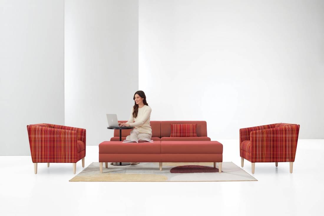 Wind Linear Modular Lounge Seating | Contemporary Design Lounge Seating, Modular Lounge Seating Global Furniture Group 