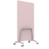 Q! Mobile Dual-Sided Glass Writing Board for Clinical Staff