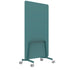 Q! Mobile Dual-Sided Glass Writing Board for Clinical Staff